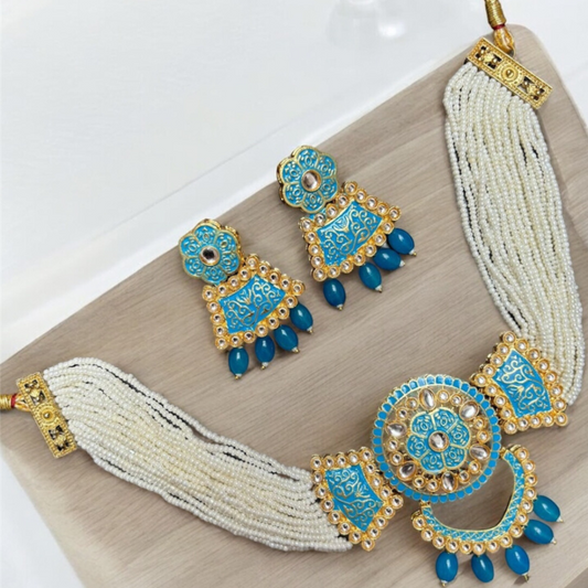 Soha Necklace & Earrings Set