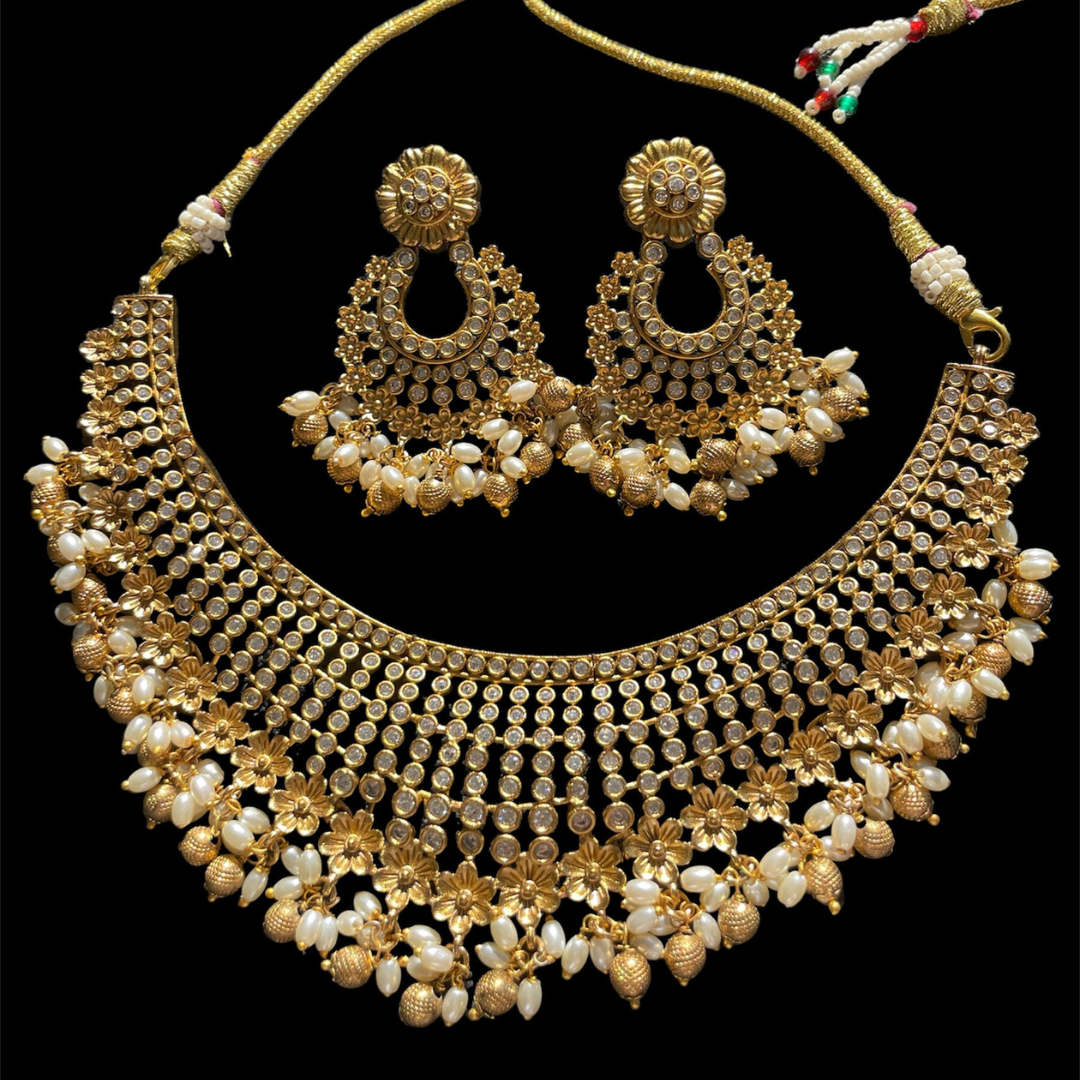 Divya Necklace & Earrings Set