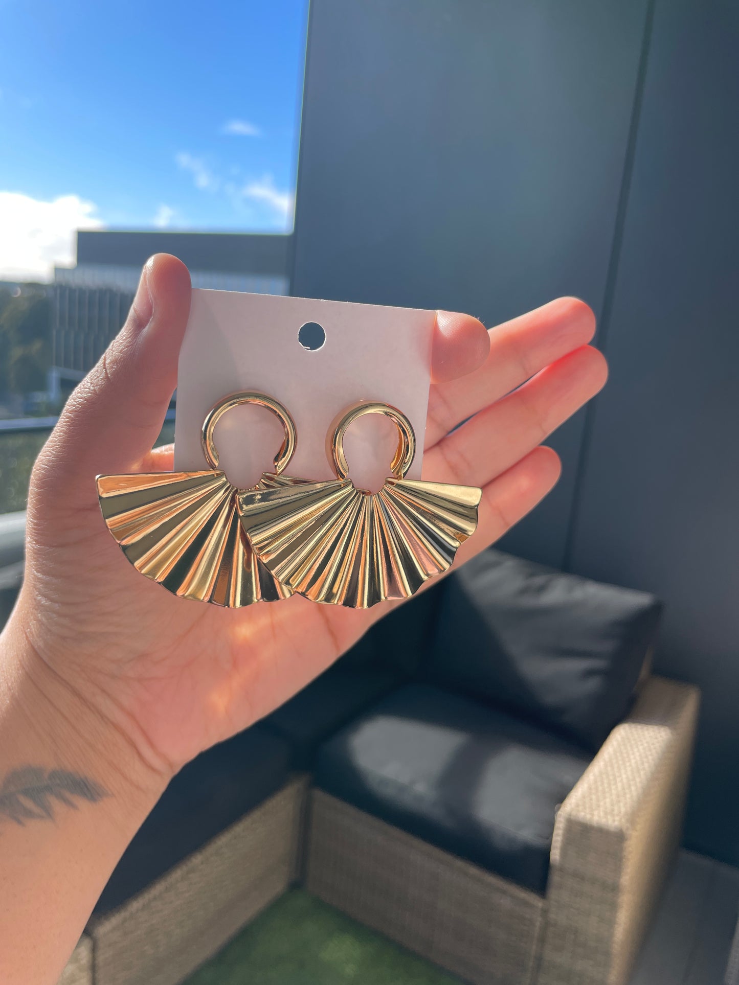 Statement Earrings - Asra