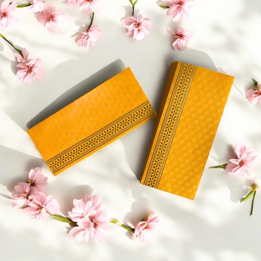Envelope Patterned - Pack of 10 (Yellow)